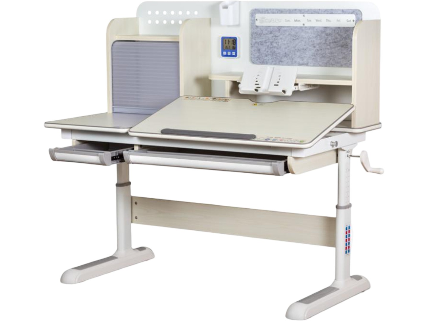 Парта шкільна Mealux Winnipeg Multicolor MG + G (BD-630 MG + G Multicolor)